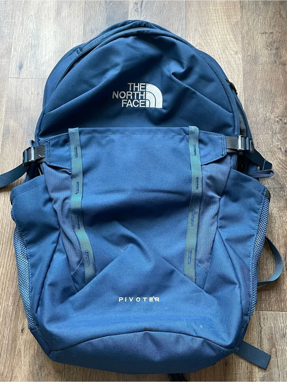 The North Face Navy Blue PivotER Backpack